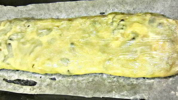 штрудель с лесными грибами и сыром бри