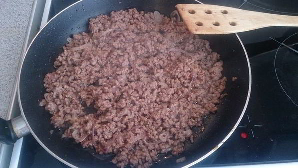 штрудель с мясом