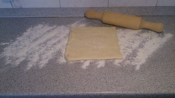 штрудель с мясом