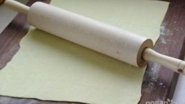 штрудель с яблоками и корицей