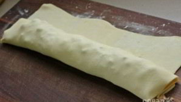 штрудель с яблоками и корицей