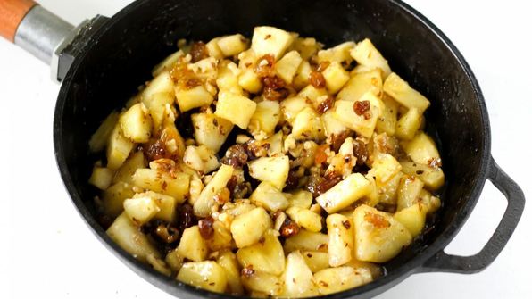 венский штрудель с яблоками