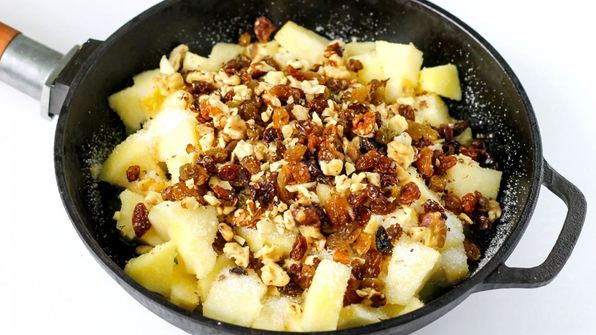 венский штрудель с яблоками