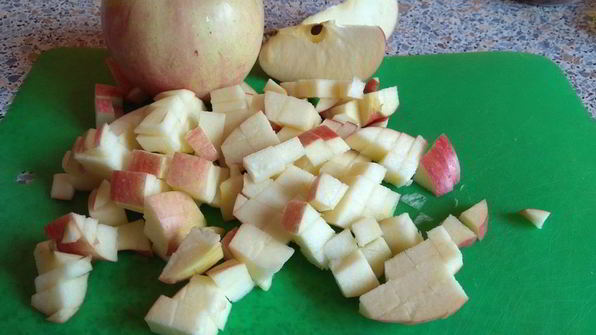 яблочный штрудель из лаваша