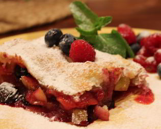 Ягодный штрудель