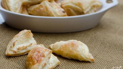 Слойки с творогом