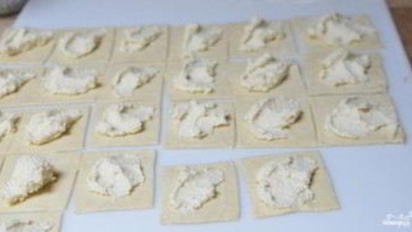 слойки с творогом