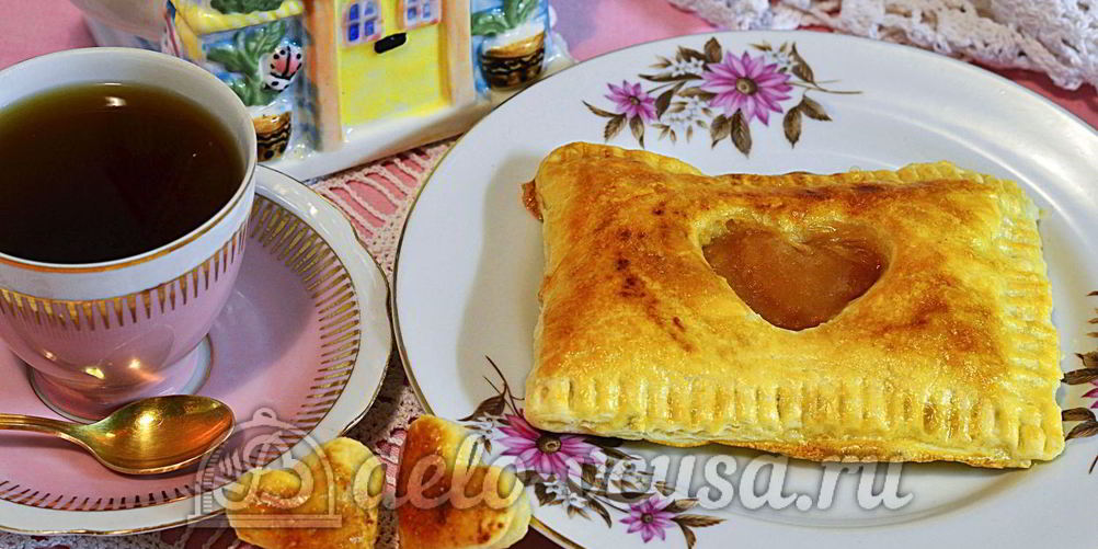 Рецепт слоек с яблочным пюре