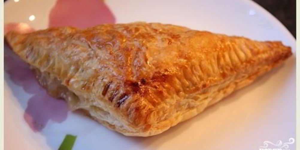 Рецепт слоек с яблоками