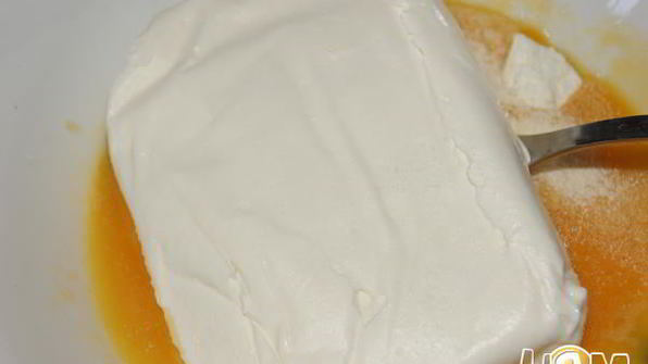 сырник с мандаринами