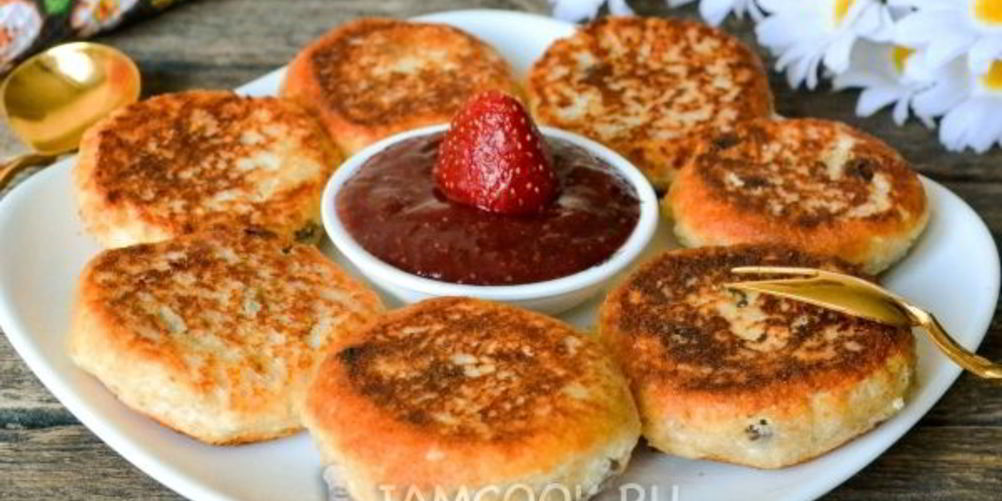 Рецепт сырников без муки на сковороде