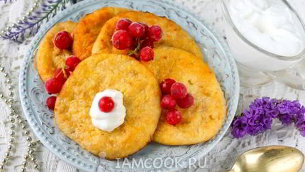 Сырники без яиц в духовке