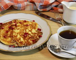 Сырники на кефире