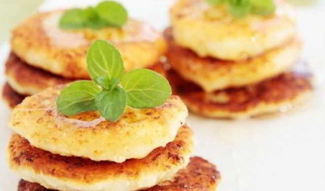 Сырники с ванильным сахаром