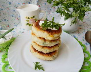 Сырники закусочные с кукурузой