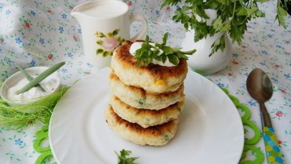 сырники закусочные с кукурузой