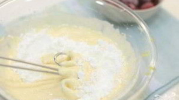 творожник с малиной