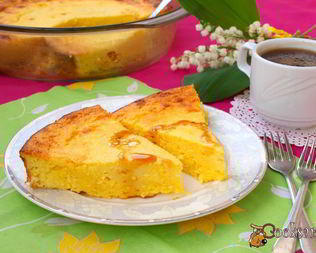 Творожник в духовке