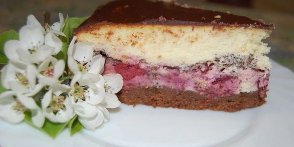 Рецепт вишнева-шоколадного сырник