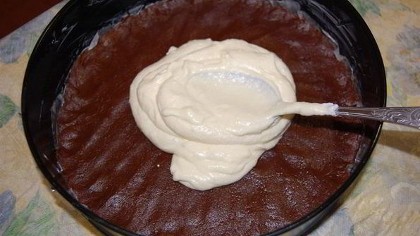 вишнево-шоколадный сырник