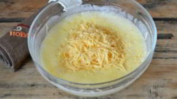бездрожжевое тесто с сыром