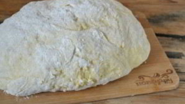 бездрожжевое тесто с сыром