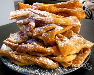 Быстрое тесто для хвороста