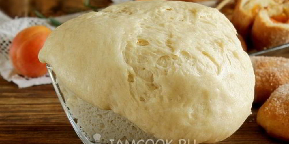 Рецепт дрожжевого теста для пирожков на кефире