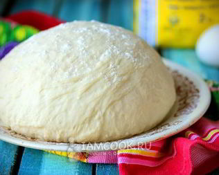 Дрожжевое тесто на кефире