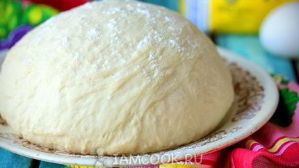 Дрожжевое тесто на кефире