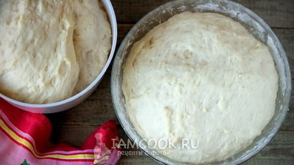 дрожжевое тесто на кефире