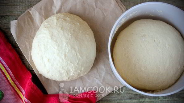 дрожжевое тесто на кефире