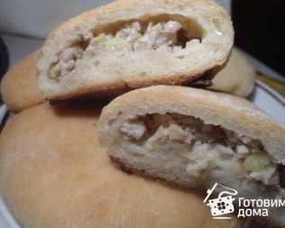 Постное тесто на капусте