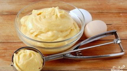 Сладкое заварное тесто