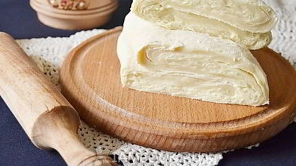 Слоеное бездрожжевое тесто