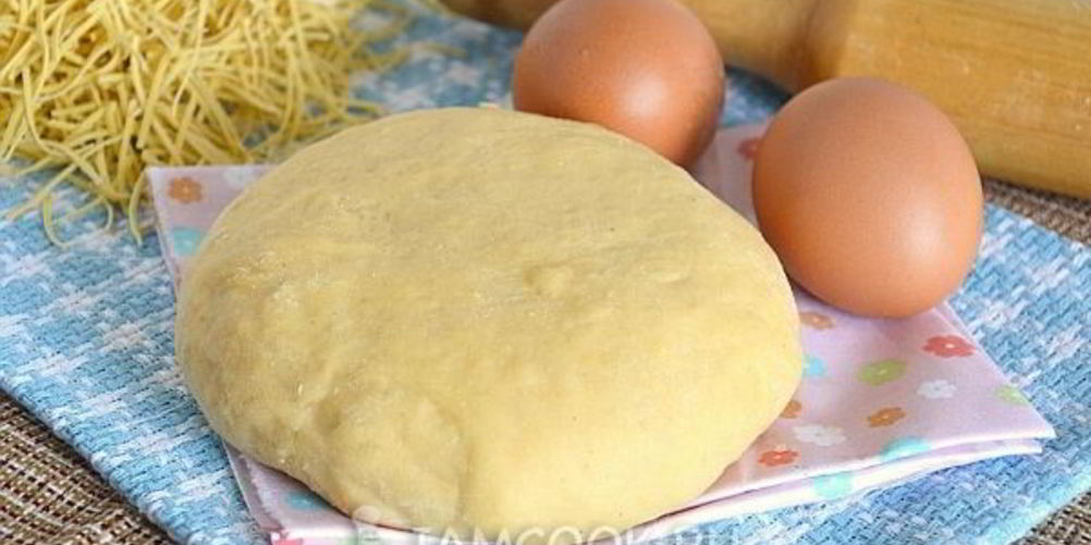 Рецепт теста для домашней лапши