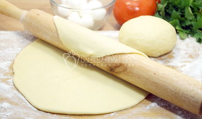 Тесто для пиццы без дрожжей