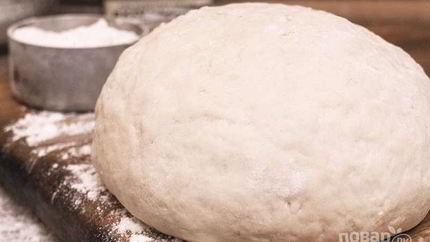 Тесто для пиццы пятиминутка