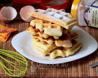 Тесто для вафель