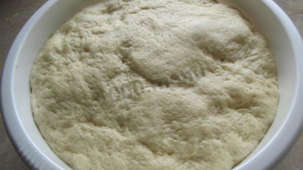 тесто дрожжевое сдобное для пирожков