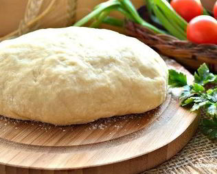 Тесто на молоке без дрожжей