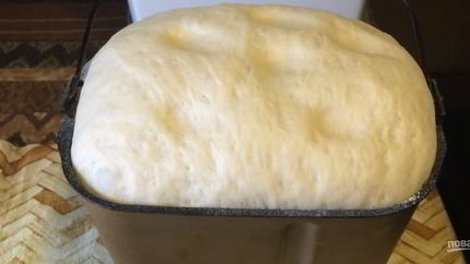 Тесто на пирожки в хлебопечке