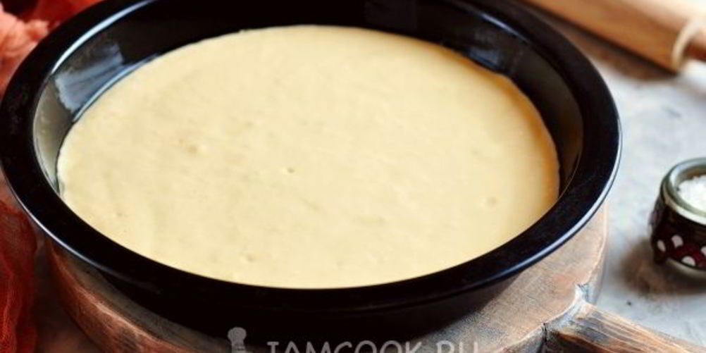 Рецепт жидкого теста на майонезе