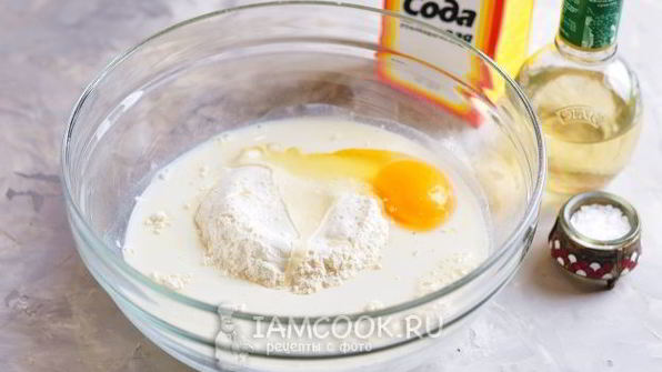 жидкое тесто на майонезе