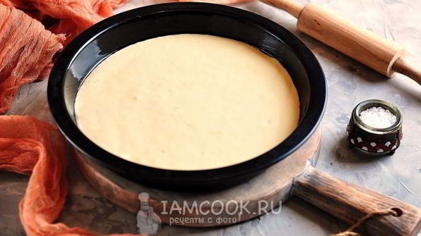 жидкое тесто на майонезе