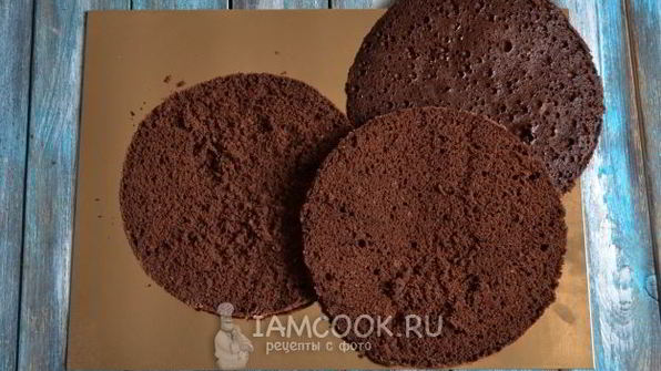 бисквитный торт с безе