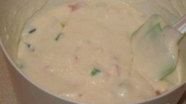 бисквитный торт с мармеладом