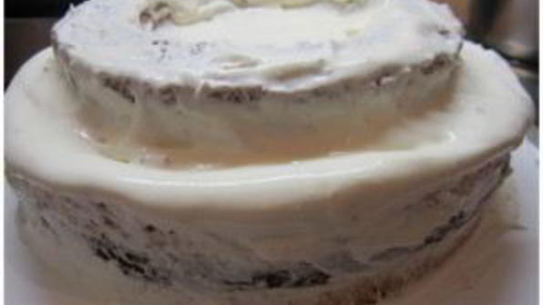 бисквитный торт с вишней