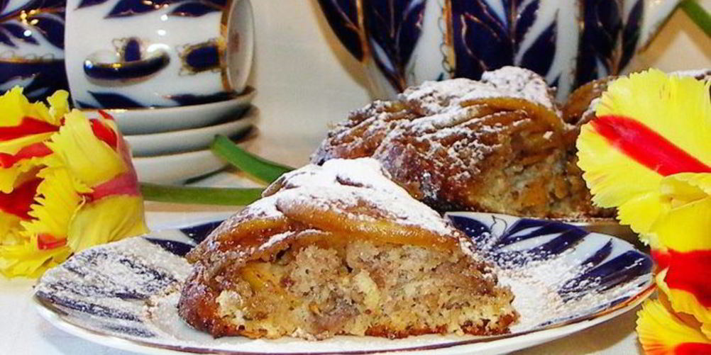 Рецепт фруктово-орехового бисквит