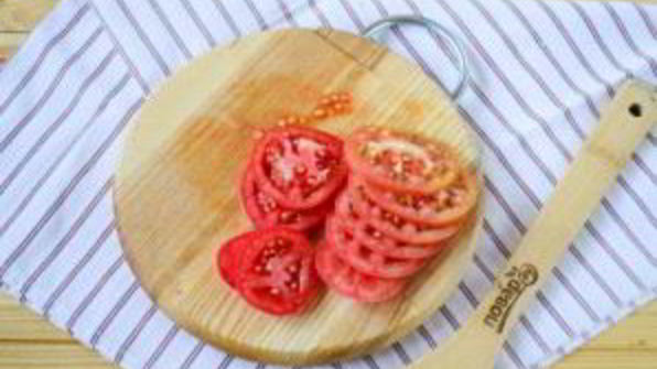 кабачковый торт с помидорами